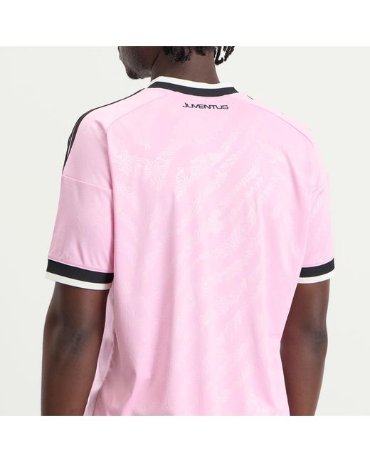 Adidas Pink Juventus Fc Away Jersey for men