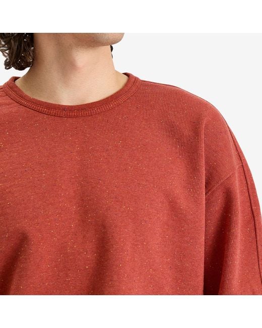 FRIZMWORKS Red Og Heavyweight Sweatshirt for men