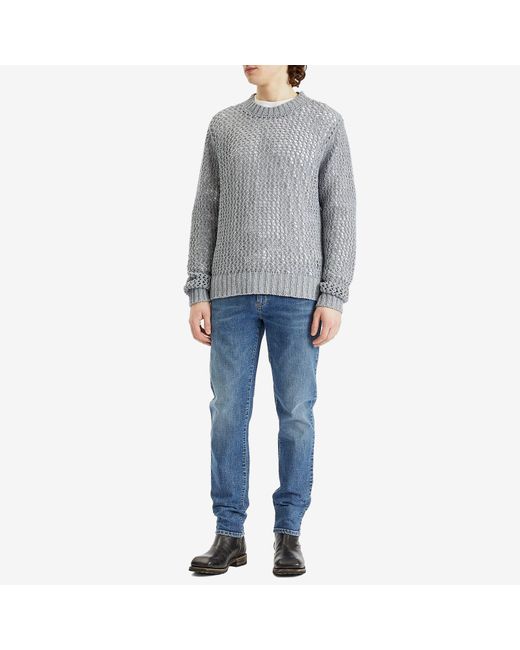 Won Hundred Gray Ryder Crew Neck Jumper for men