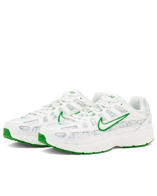 Nike White P-6000 Prm W Sneaker