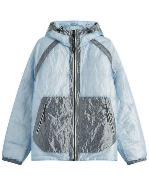 C P Company Blue End. X Kan-D Goggle Puffer