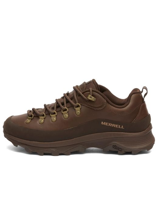 Merrell Brown Ontario Speed Leather Sneakers for men