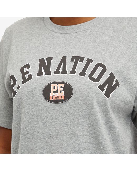 P.E Nation Gray Solrad T-Shirt