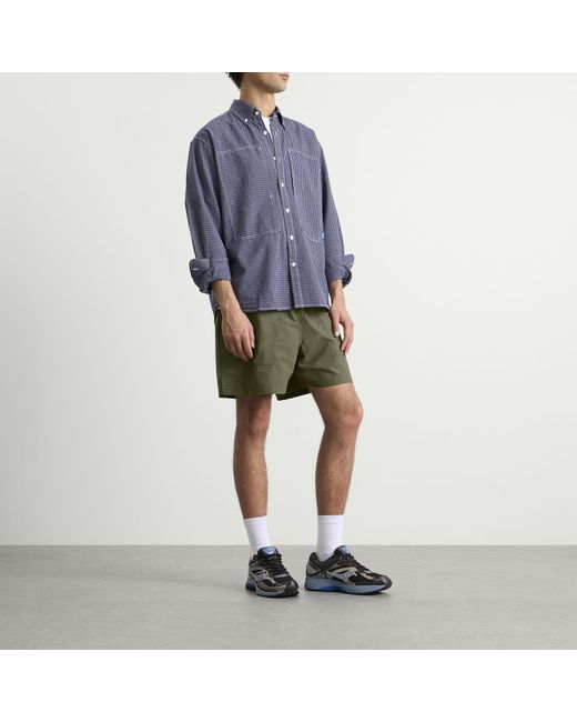 Larriet Green Rec Shorts for men