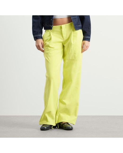 Peachy Den Yellow Trixie Sweat Trouser