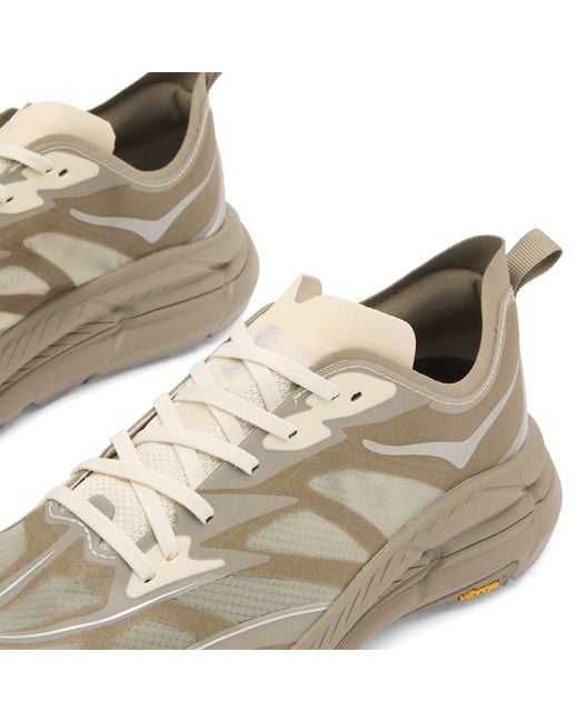 Hoka One One White Mafate Speed 4 Lite Sneaker for men