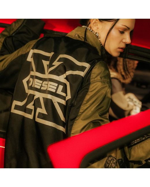 DIESEL Gray End. X Reworked Jacket