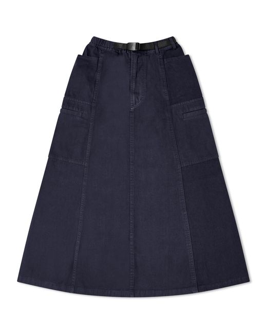 Gramicci Blue Voyager Maxi Skirt