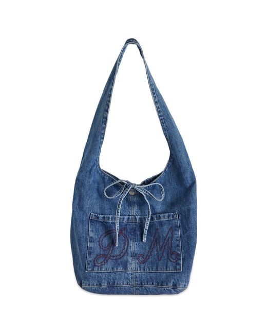 Damson Madder Blue Denim Sling Bag
