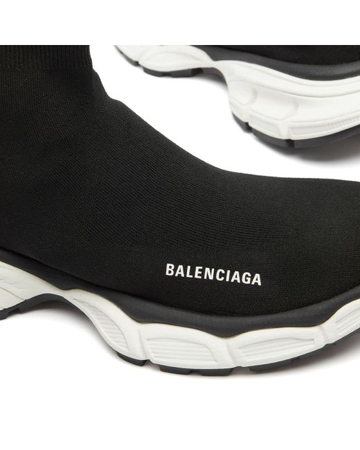 Balenciaga Black 3Xl Speed Runner Sneakers for men