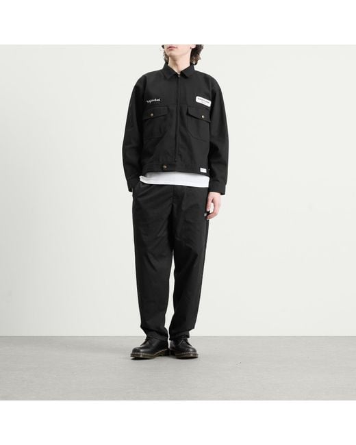 Neighborhood Zip Work Jacket in Black for Men | Lyst