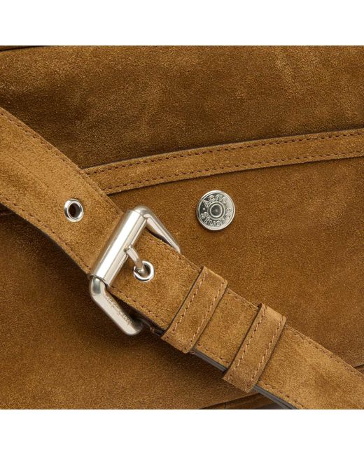 Acne Brown Camero Party Suede Bag