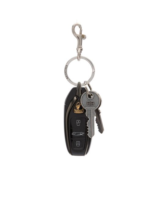 Balenciaga Lamborghini Key Keychain in Black for Men | Lyst UK