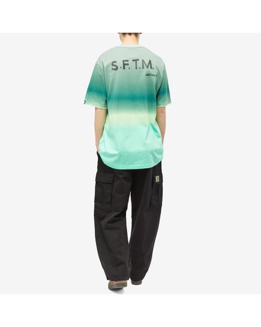 adidas X Sftm Graphic T-Shirt in Green for Men | Lyst Canada