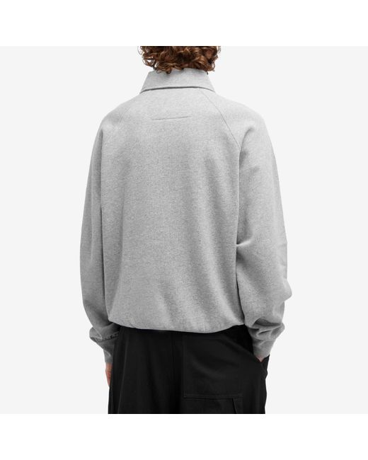 Givenchy Gray Polo Sweatshirt Light Melange for men