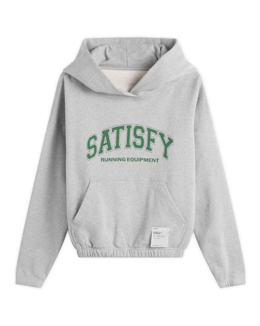 Satisfy Gray Softcell Hoodie for men
