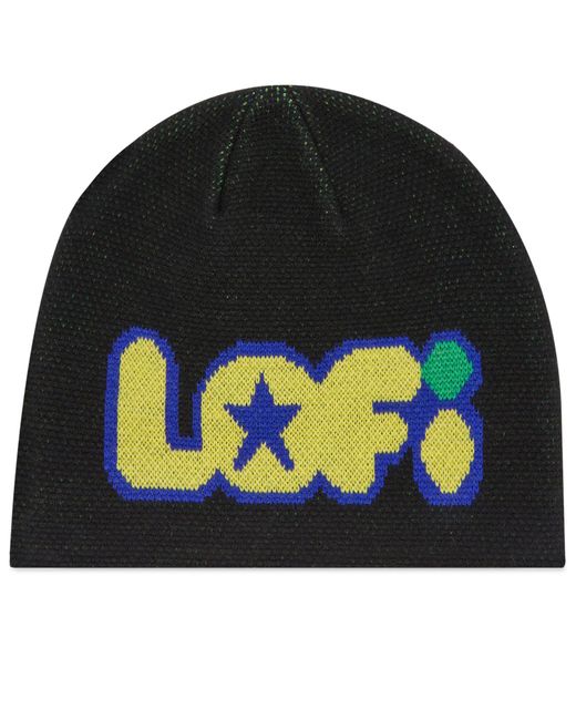 LO-FI Black Ideas Skull Beanie for men