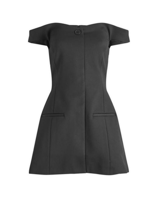 Sir Black Sandrine Off Shoulder Mini Dress