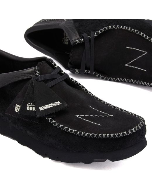 Clarks X Neighborhood Wallabee in Black for Men | Lyst Canada