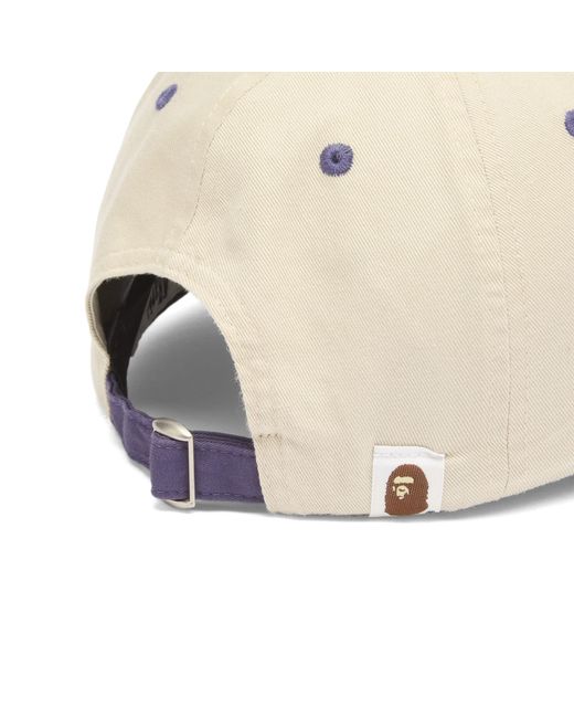 A Bathing Ape White Cap for men