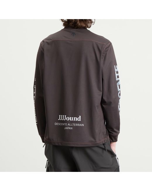 Descente Brown Allterrain X Jjjjound Warm Up Long Sleeve for men