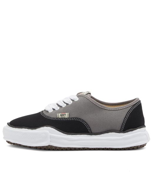 Maison Mihara Yasuhiro Black Baker Original Low Canvas Sneaker