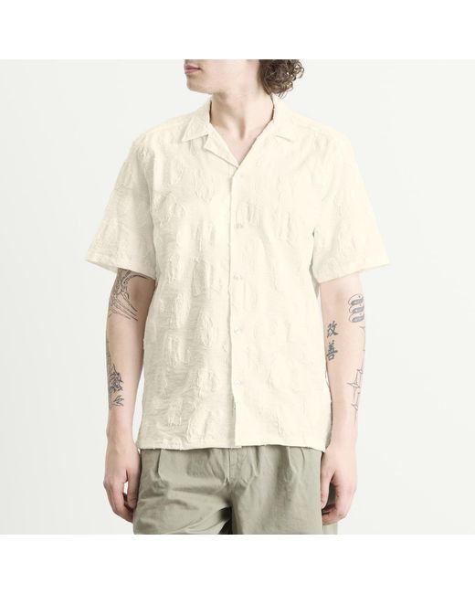 Forét Natural Peer Jacquard Shirt for men