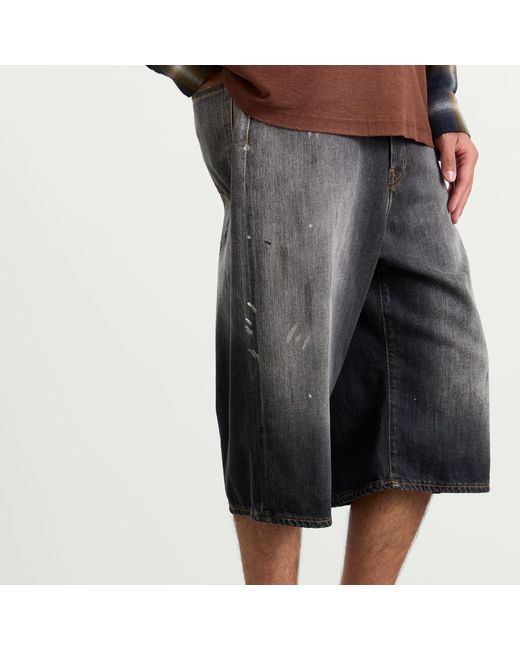 Acne Gray Judda Trafalgar Denim Shorts for men
