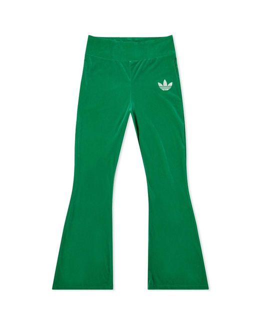Adidas Green Adicolor 70s Flared leggings