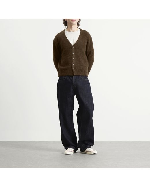 Second/Layer Brown Second Layer Chevy Cardigan for men