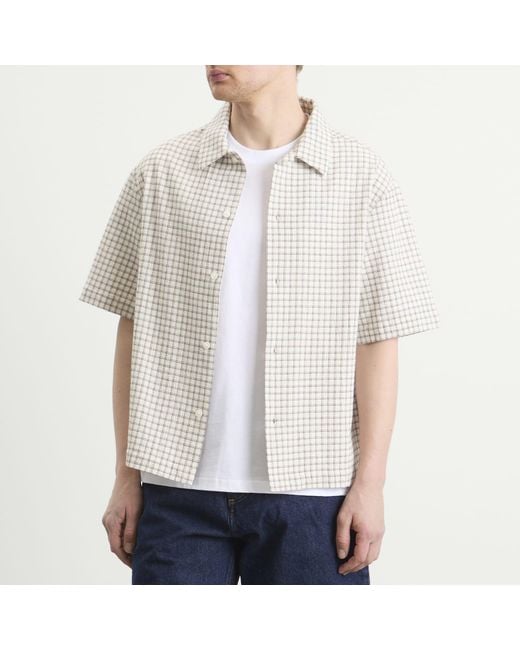Edwin Natural Zed Shirt Ss for men