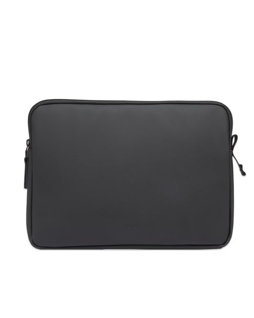 Rains Black Texel Laptop Case for men