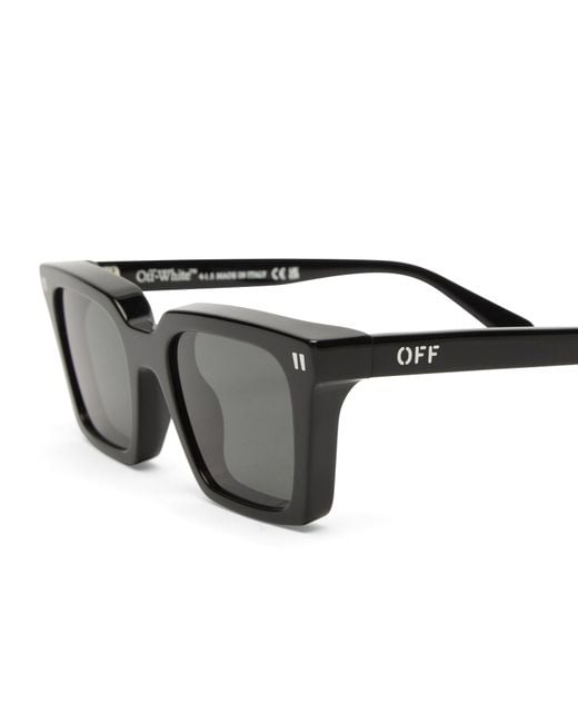 NWT Off-White Reno Solid 51mm Sunglasses Off-White c/o Virgil Abloh Reno Sunglasses in Gray | Lyst main image 2