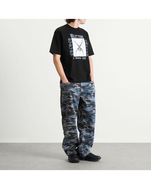 Butter Goods Black Fierce Joy T-Shirt for men