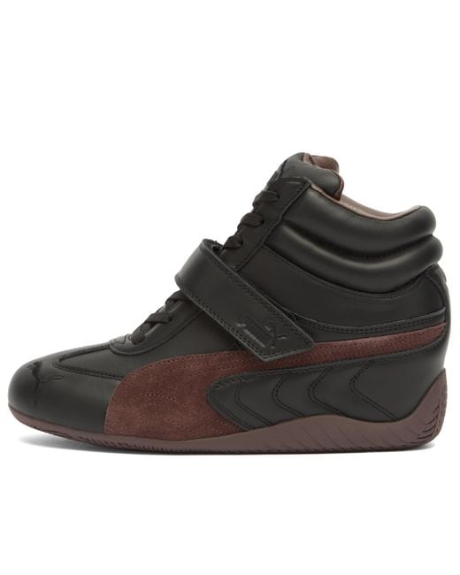 PUMA Black Speedcat Wedge Sneaker