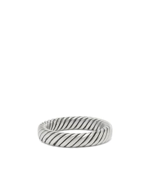 Serge Denimes White Halo Ring for men
