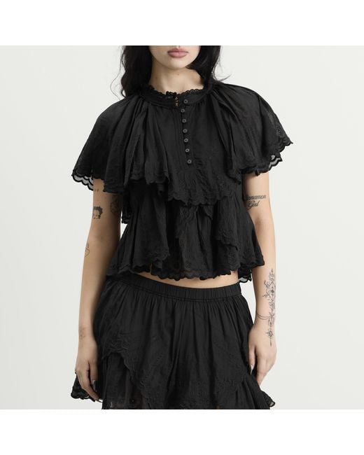 Isabel Marant Black Étoile Lorna Blouse