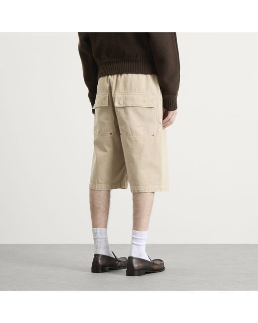 Entire studios Natural Spar Shorts for men