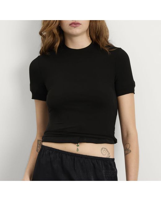 Maison Margiela Black Fusion Jersey T-Shirt