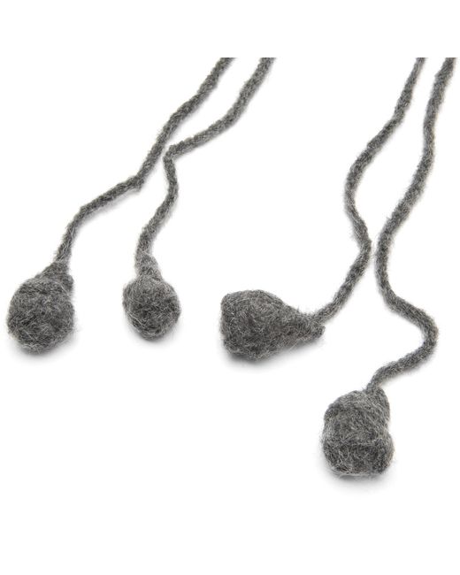 Damson Madder Black Crochet Bonnet