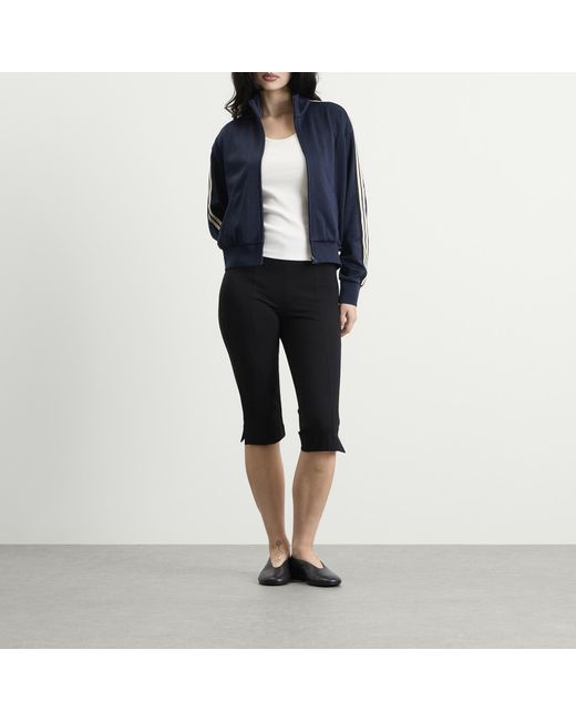 GOOD AMERICAN Blue Track Jacket