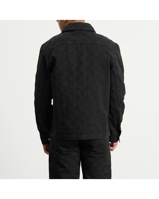 Casablanca Black Denim Monogram Shacket for men