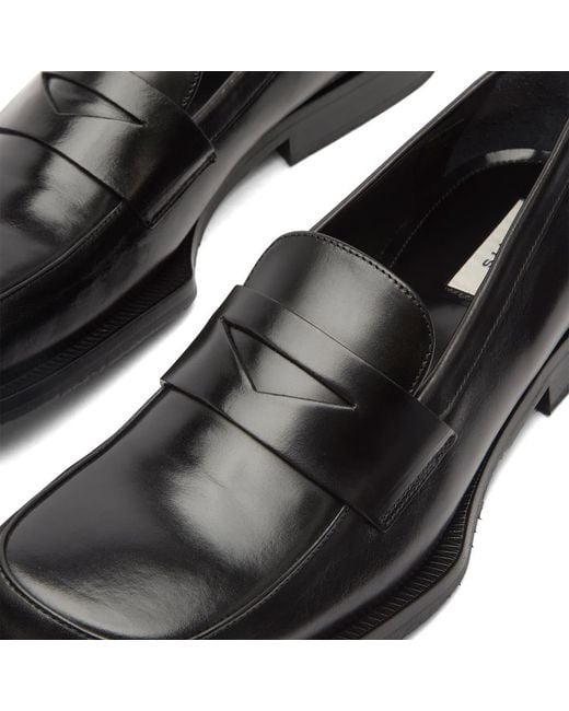 Eytys Black Savant Leather Loafer for men