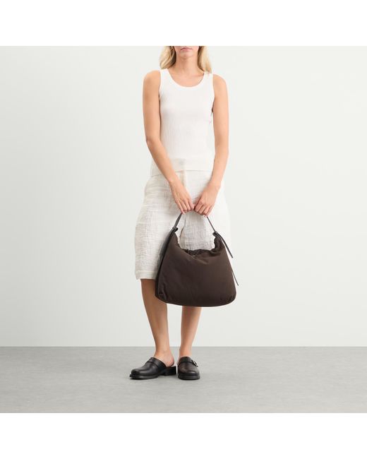 Studio Nicholson Brown Transit Nylon Shoulder Bag