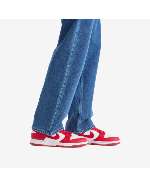 Nike Red Dunk Low W Sneaker