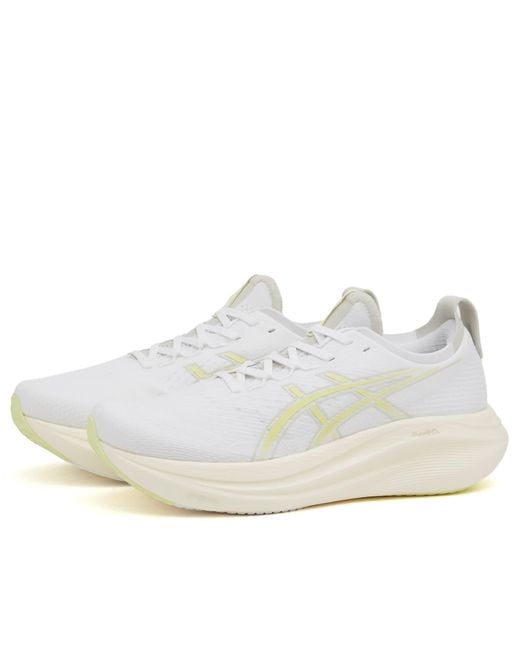 Asics White Gel-Nimbus 27