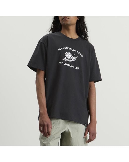 Nike Black Acg Mystery Snail T-Shirt for men