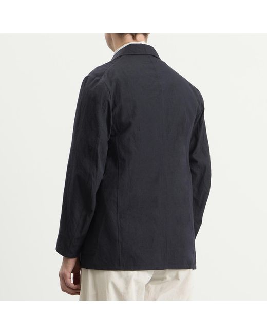 Kaptain Sunshine Black Wool Vintage Take Easy Jacket for men