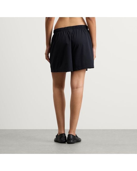 Nike Blue X Skims Stretch Nylon Track Short 5"