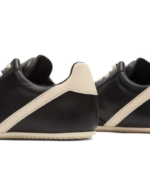 Rick Owens Black Minimal Sneaker